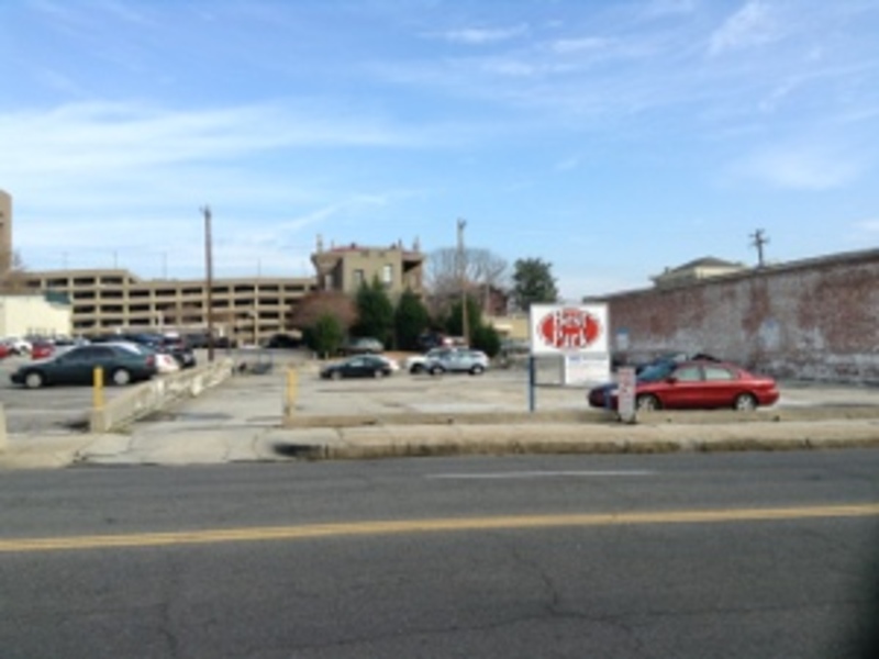 Street view of Jefferson Ave Lot