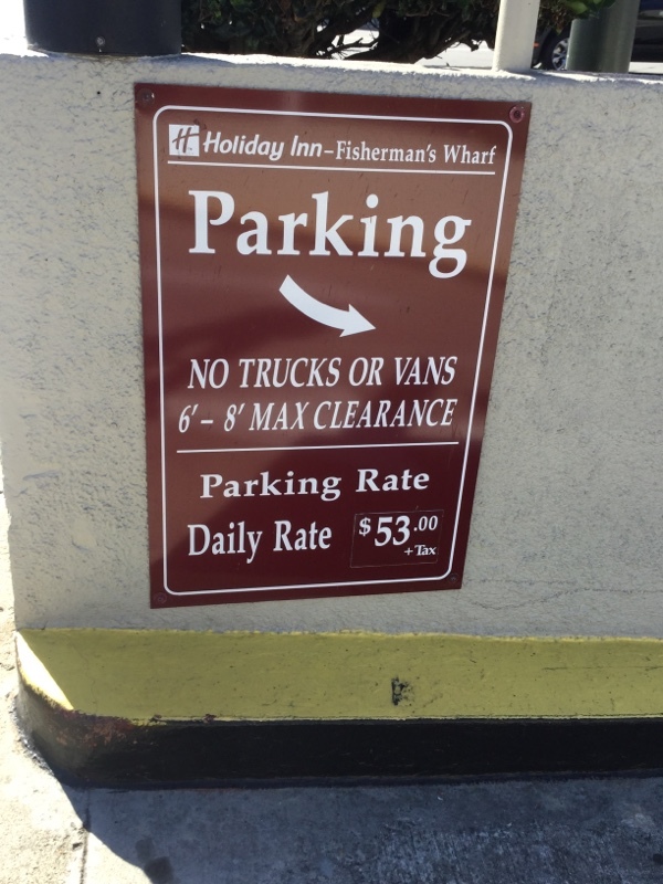 Street view of Hotel Caza - Fisherman's Wharf