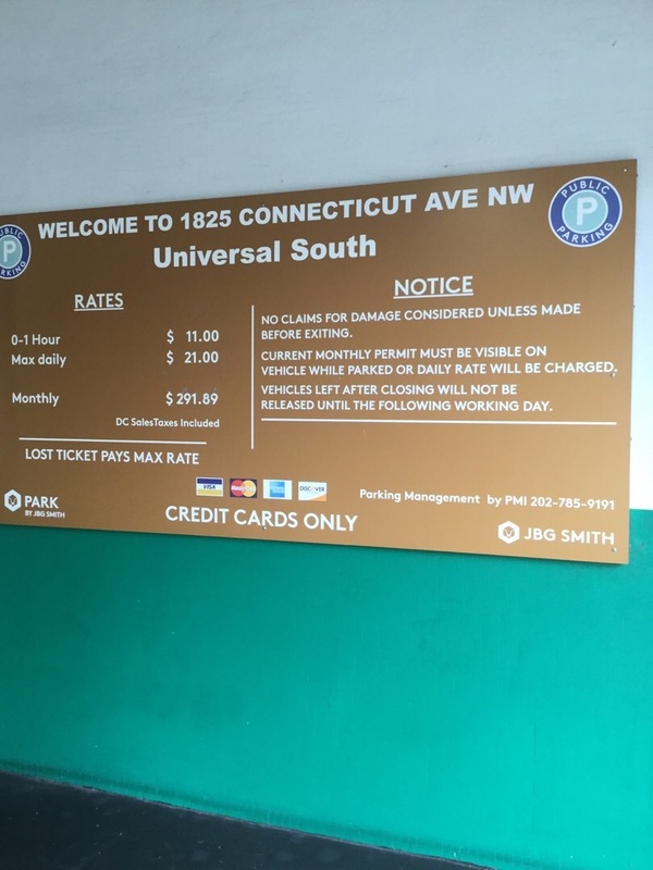 Street view of Universal South Garage