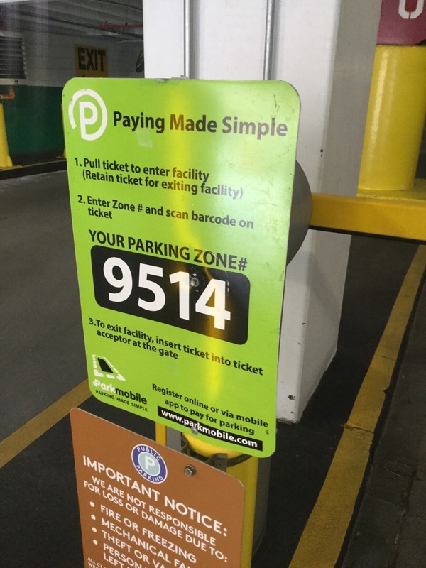 Street view of Universal South Garage