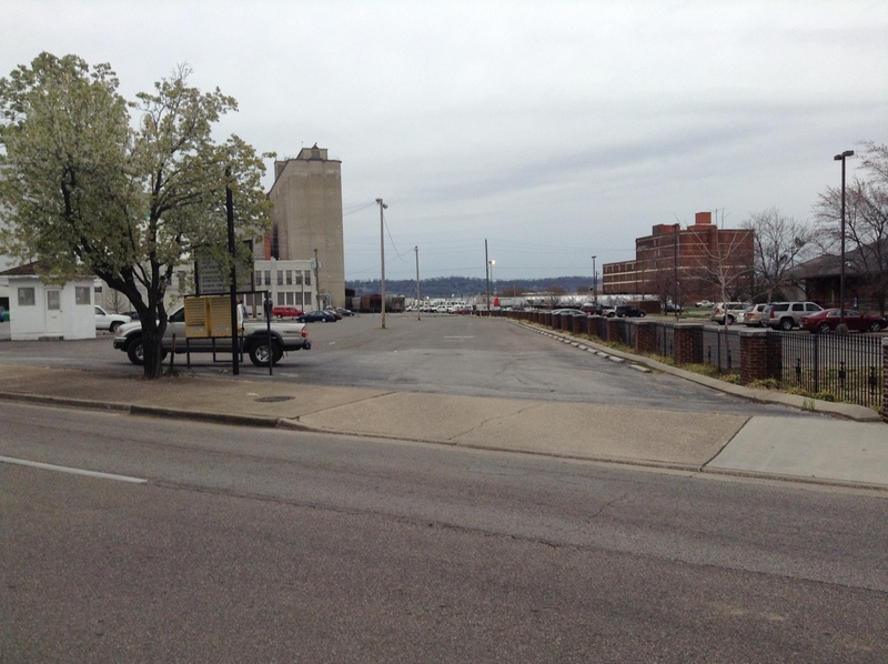 Street view of King St Lot