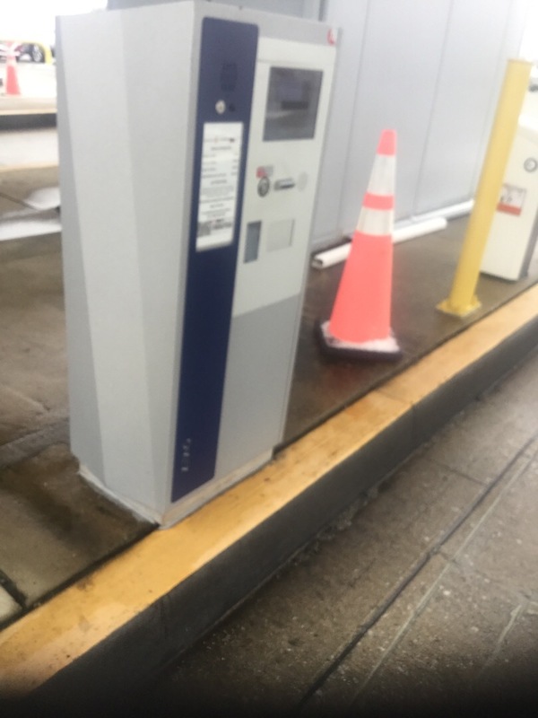 Street view of Express Parking Lot