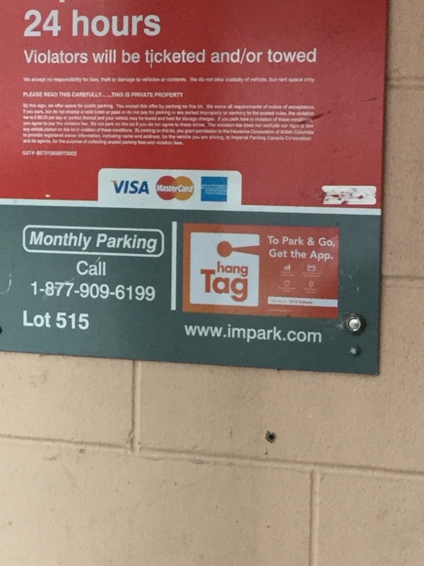 Street view of Robson Street - Lot #515