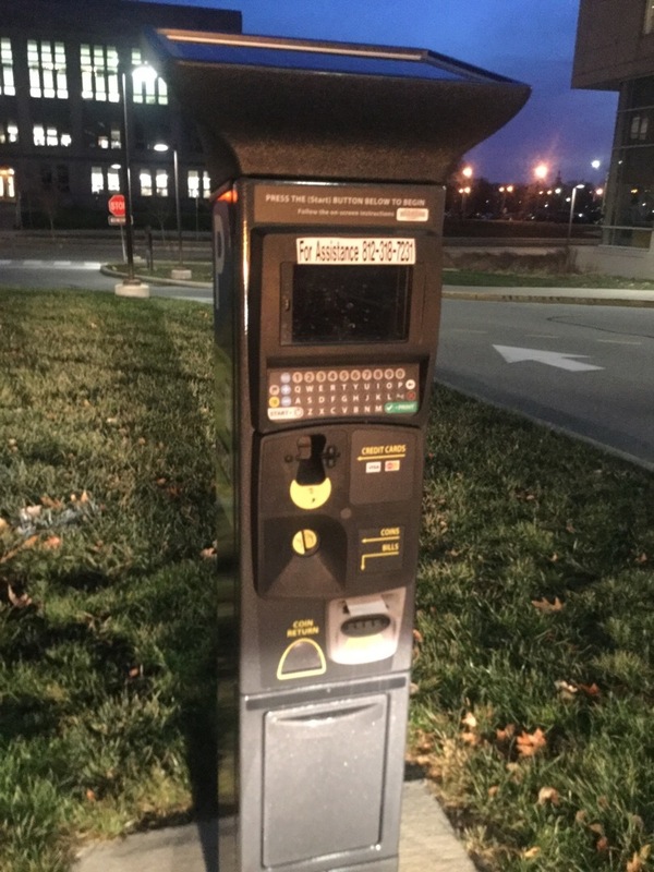 Street view of Lot 32 (Metered Spaces)