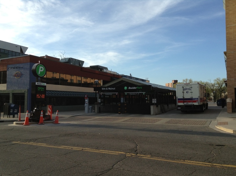 Street view of 10th and Walnut (St. Julien Hotel)