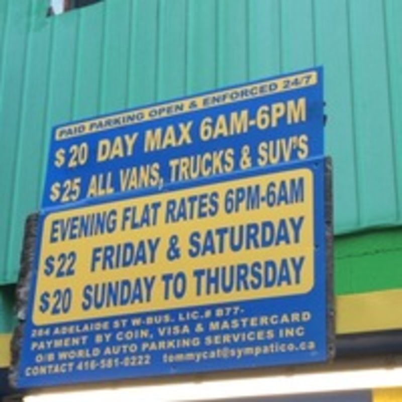 Street view of John St Lot