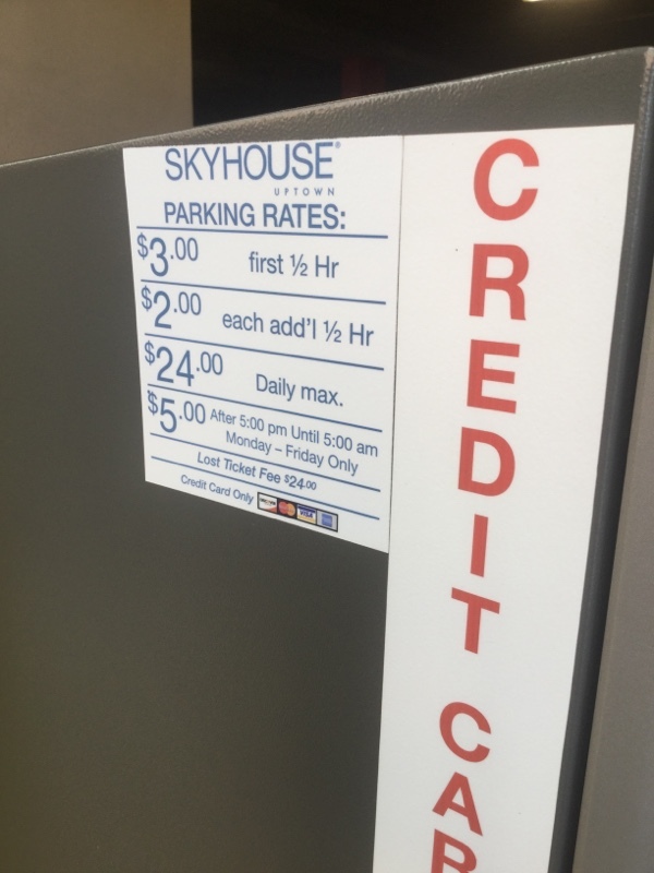 Street view of 630 N. Church St Garage