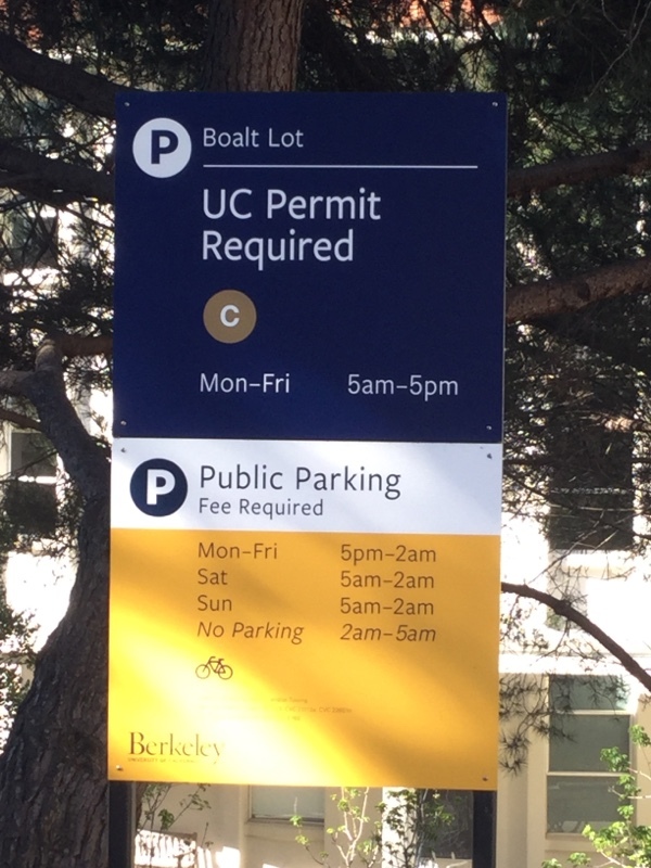 Street view of Boalt Lot