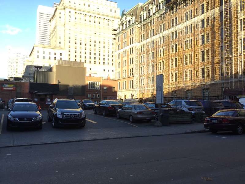 Street view of Rue Cypress Parking Lot