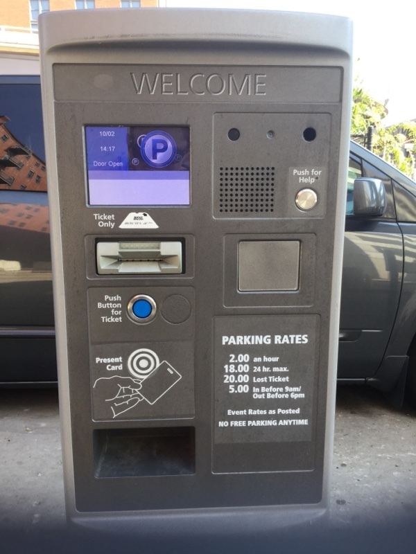 Street view of Cupples Station Parking Garage