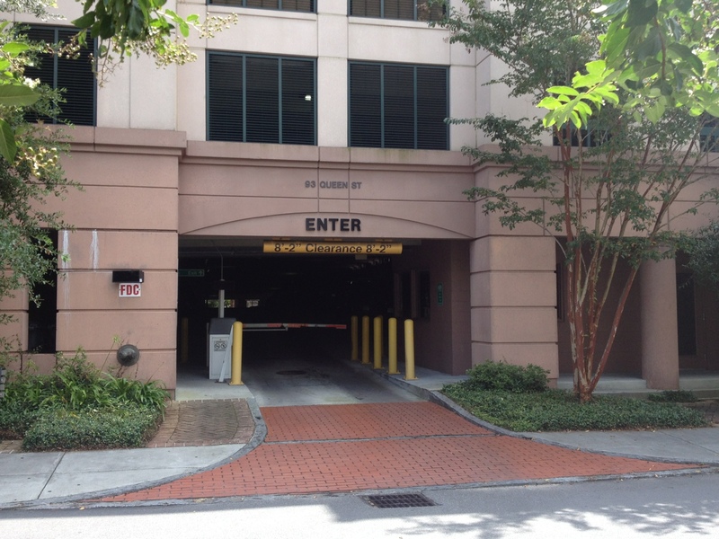 Street view of Queen St. Garage