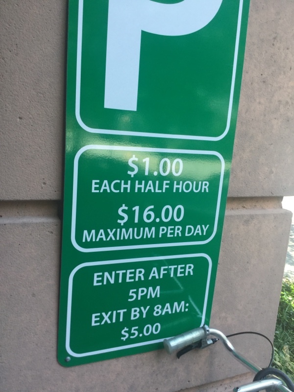 Street view of Queen St. Garage