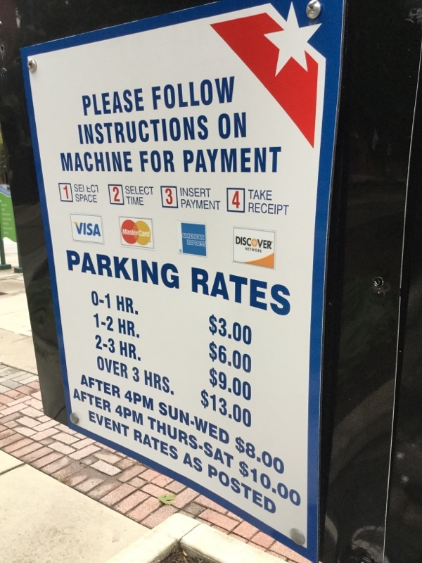 Street view of Market St Lot