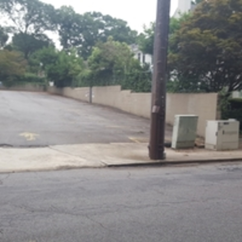 Street view of 25th St NW Lot