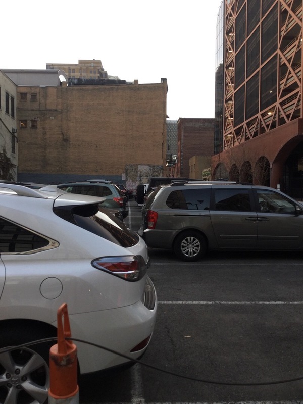 Street view of Wood St Lot