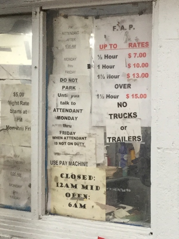 Street view of Wood St Lot