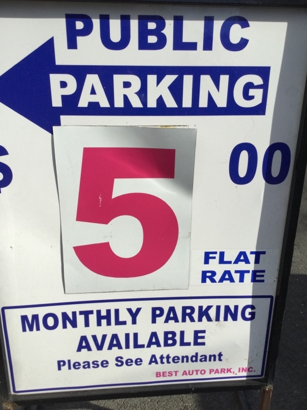 Street view of 735 E 12th St Parking