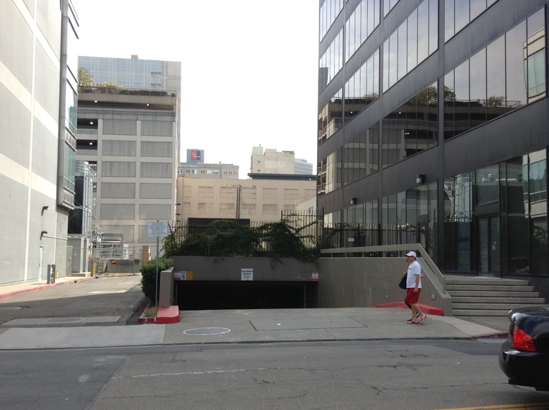 Street view of Tower Parking Garage