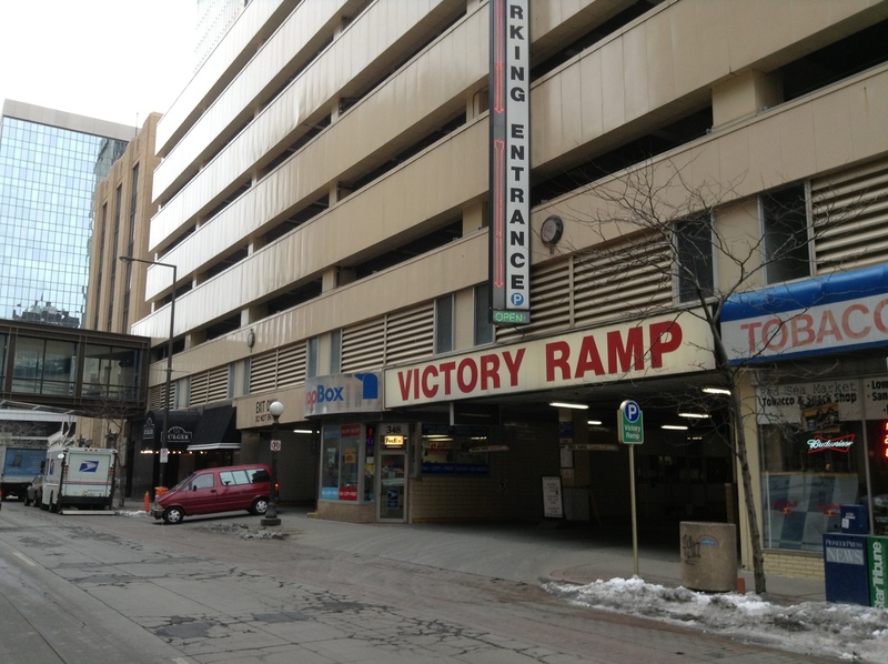 Street view of Victory Ramp