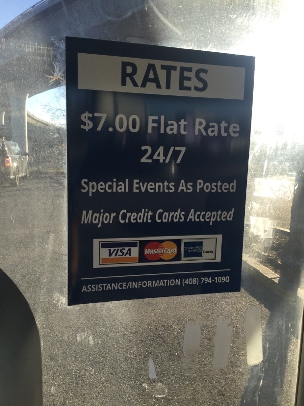 Street view of Woz Way Lot