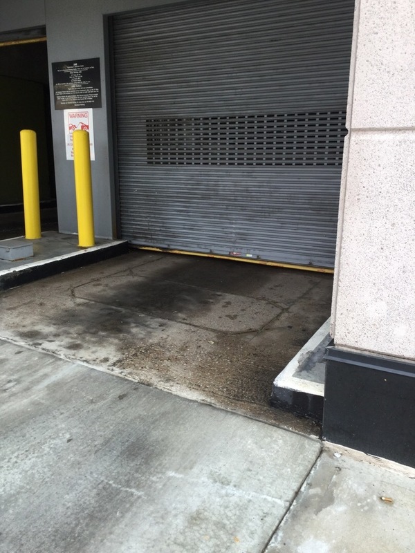 Street view of McGee St. Parking Garage