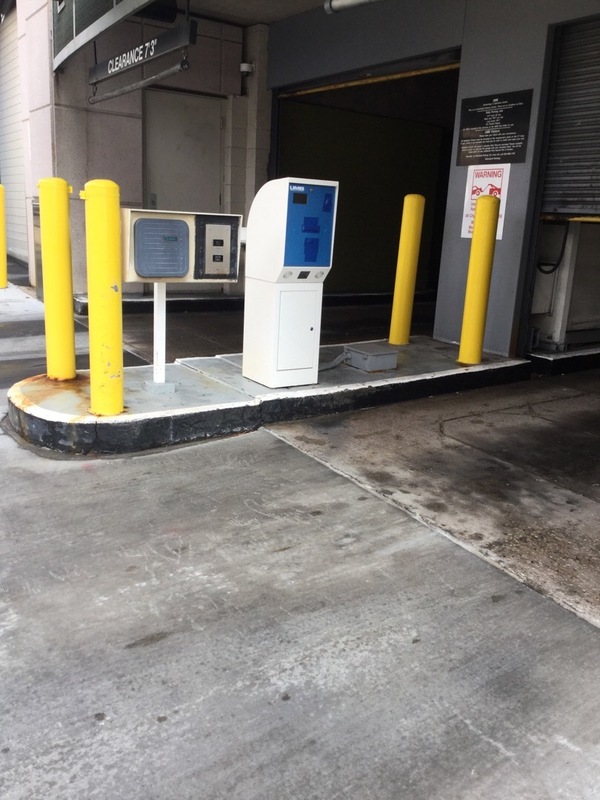 Street view of McGee St. Parking Garage