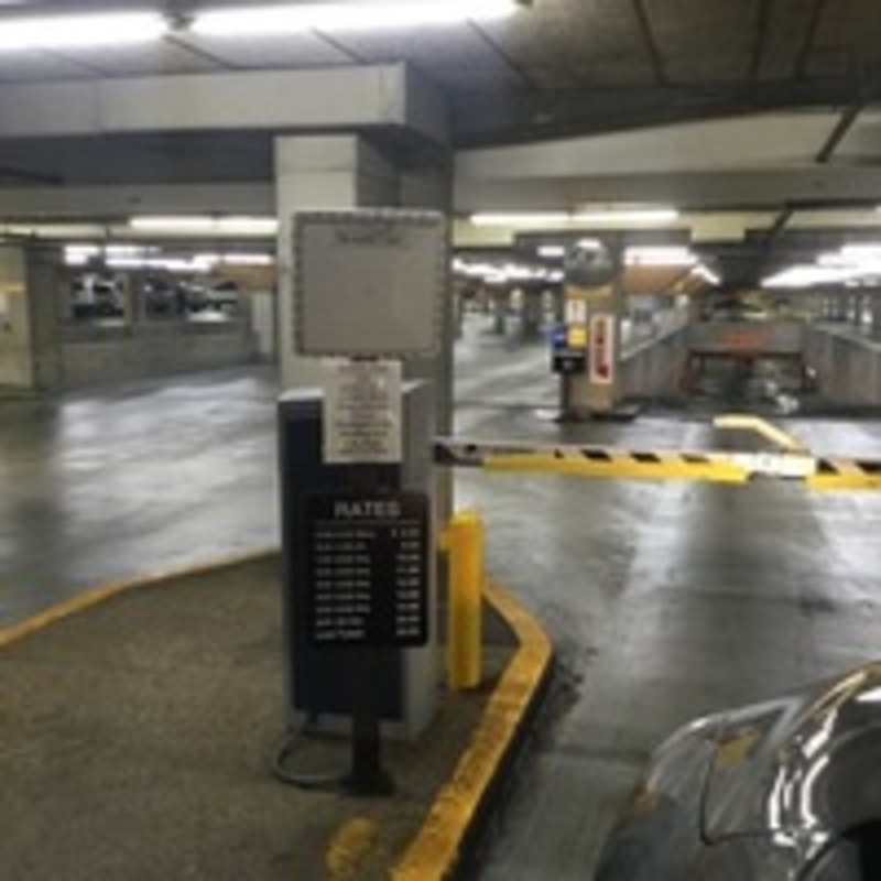 Street view of Crown Center Pershing Garage