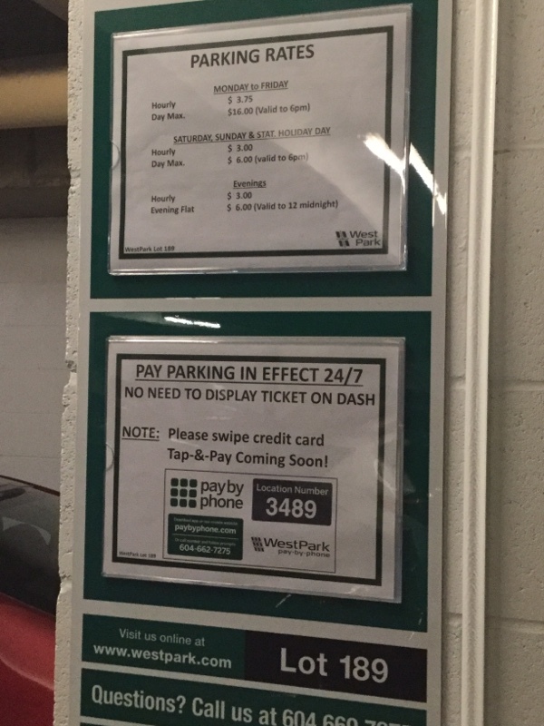 Street view of LOT 189 - Robson Square