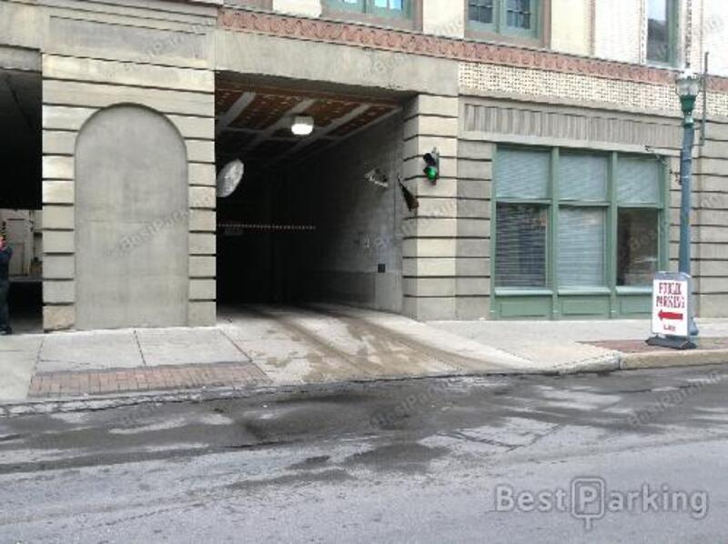 Street view of S Warren St Parking Garage