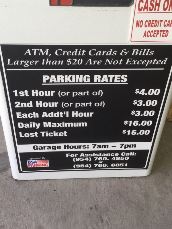 Street view of SE 1st St Garage