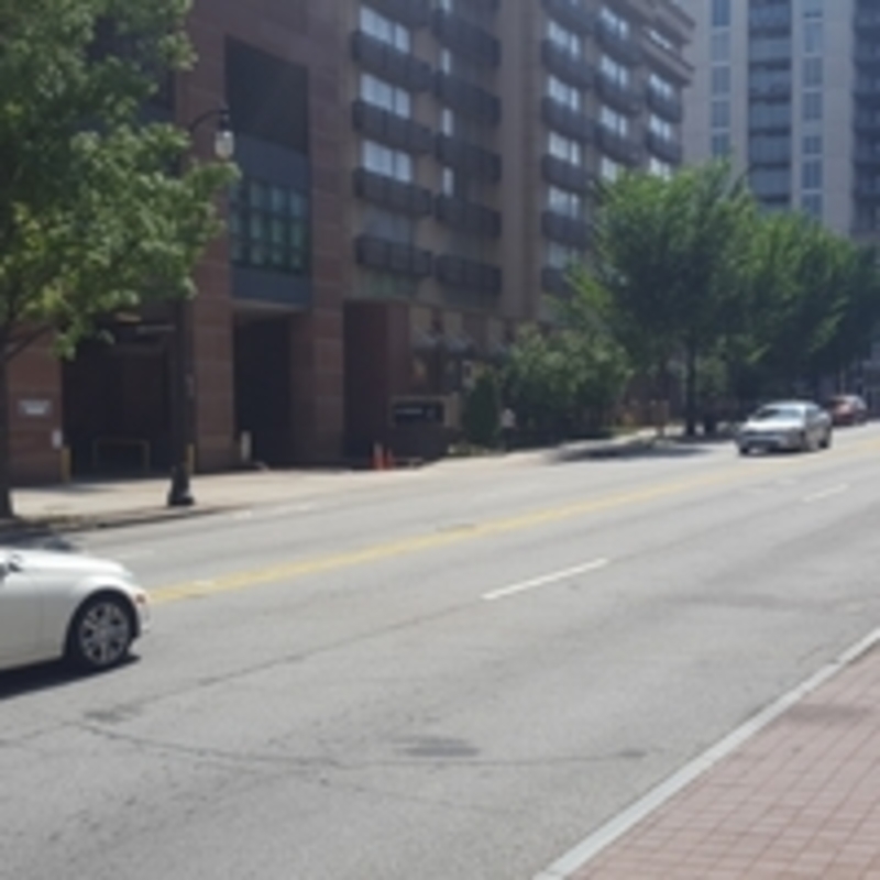 Street view of Regency Suite Hotel Garage