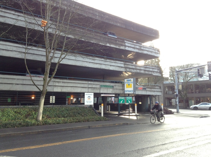 Street view of Hult Center Garage