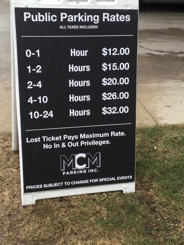 Street view of W North Blvd Garage