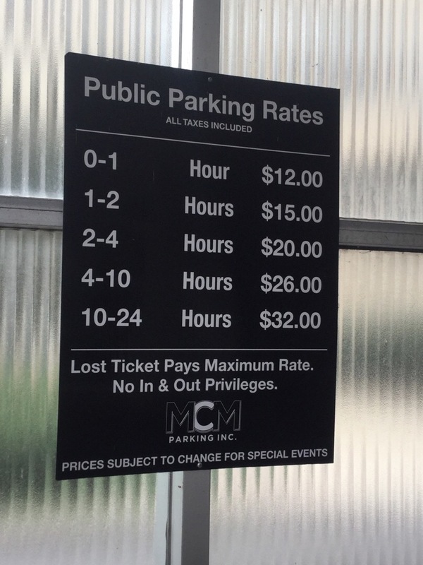 Street view of W North Blvd Garage