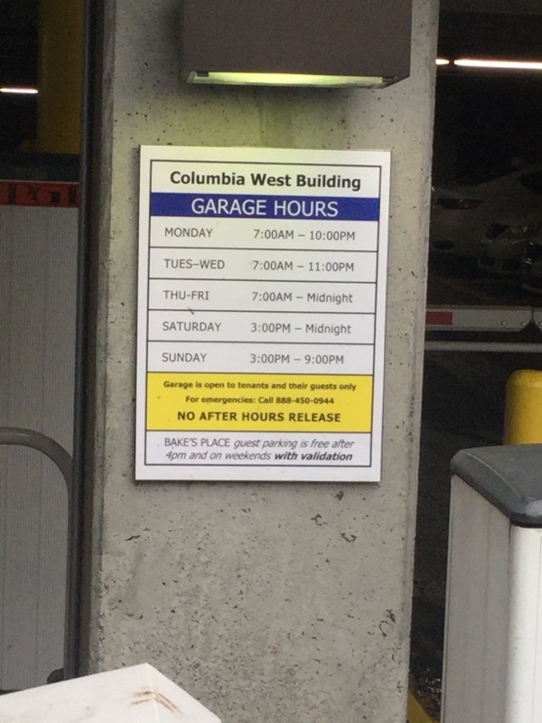 Street view of Columbia West Properties