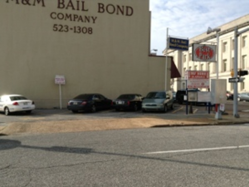 Street view of Washington St Lot