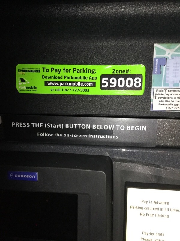 Street view of Lot 8 - Chapman/Enderis Surface Parking