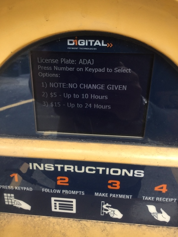 Street view of Emergency Lot