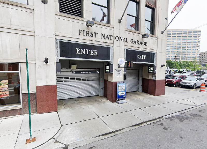 Street view of First National Garage