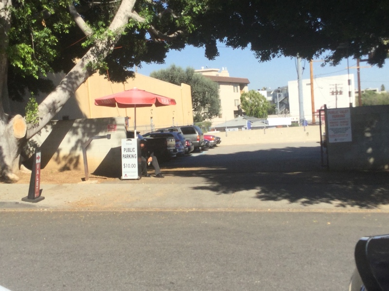 Street view of Larrabee St Lot