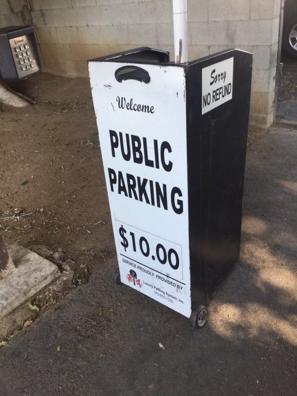 Street view of Larrabee St Lot
