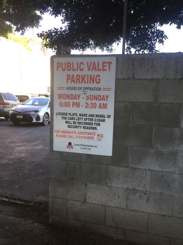 Street view of Larrabee St Lot