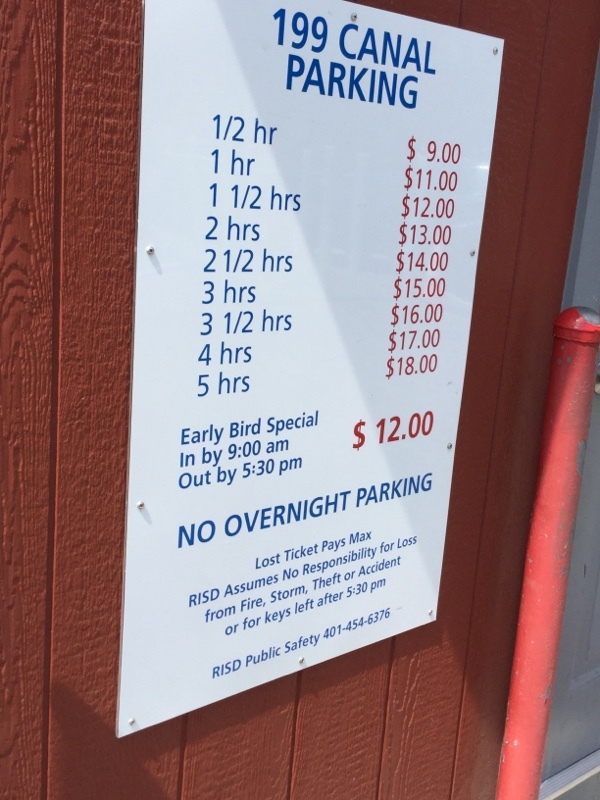 Street view of Canal St. Lot