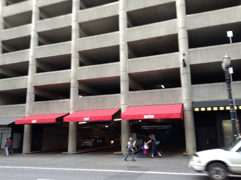 Street view of SmartPark 3rd & Alder