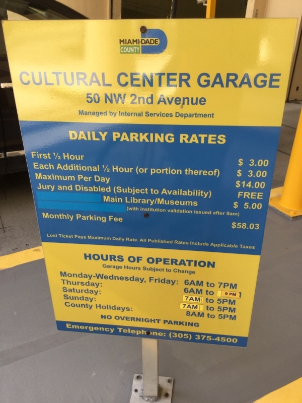 Street view of Miami-Dade Cultural Center