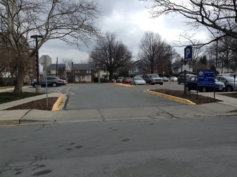 Street view of Lot 25 - Maple Avenue Lot