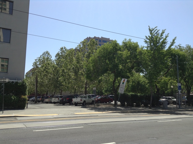 Street view of Lot D (12th & I St.)