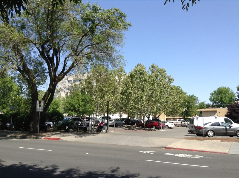 Street view of Lot D (12th & I St.)