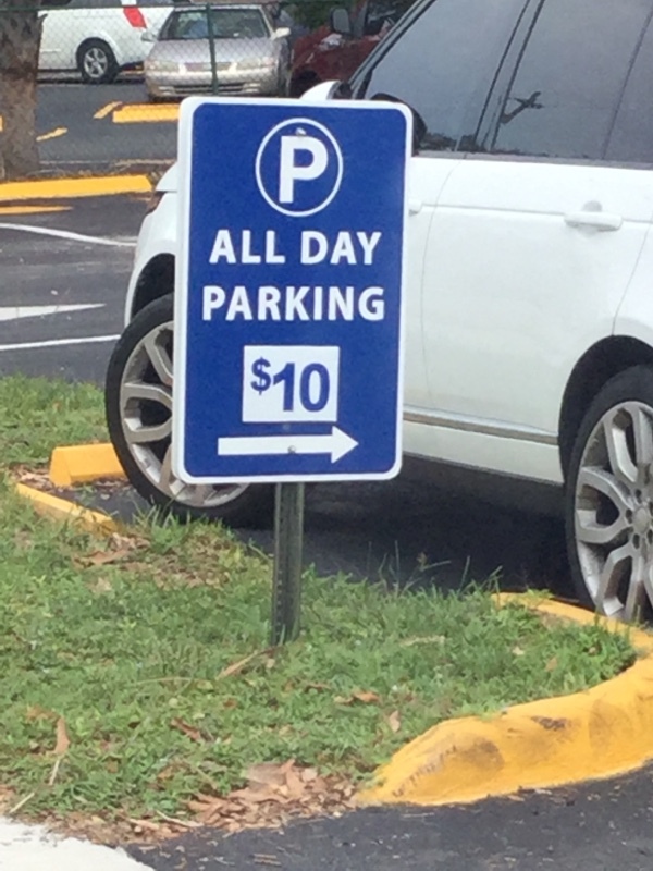Street view of Courthouse Parking