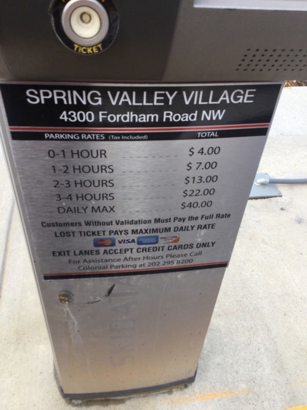 Street view of Spring Valley Village Lot